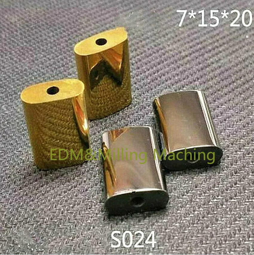 

2pc Wire EDM Machine S024 EDM Tungsten Carbide 4469012 20x15x7mm For CNC Seibu EW-A5S/A7S/B3S3/C3/C5S/C5S2(AWF)/EW-K2/K3 Service