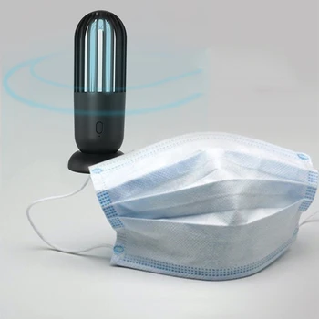 USB Rechargeable UV Germicidal Disinfection Light Tube Bulb Bactericidal Lamp Wall Lamp Ozone For Home Clean Air Kill Mites
USB Rechargeable UV Germicidal Disinfection Light Tube Bulb Bactericidal Lamp Wall Lamp Ozone For Home Clean Air Kill Mites