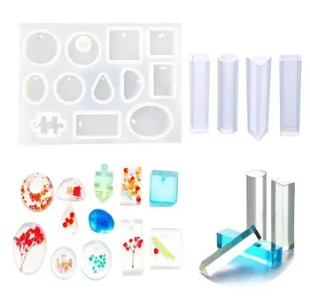 5 Pack DIY Resin Casting Jewelry Pendant Molds Kit for Resin Jewelry Making Dried Flower Resin Decorative DIY Hand Crafts
5 Pack DIY Resin Casting Jewelry Pendant Molds Kit for Resin Jewelry Making Dried Flower Resin Decorative DIY Hand Crafts