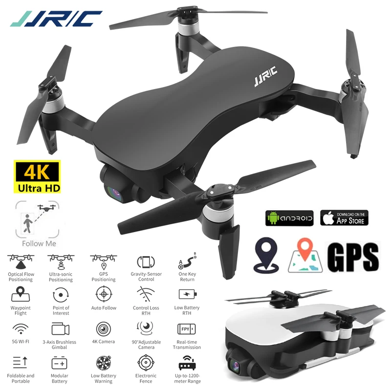 JJRC X12 4K Drone Profissional with Camera HD 5G Quadcopter Optical Flow Brushless Dron with Stabilizing Gimbal Gps Quadrocopter
JJRC X12 4K Drone Profissional with Camera HD 5G Quadcopter Optical Flow Brushless Dron with Stabilizing Gimbal Gps Quadrocopter