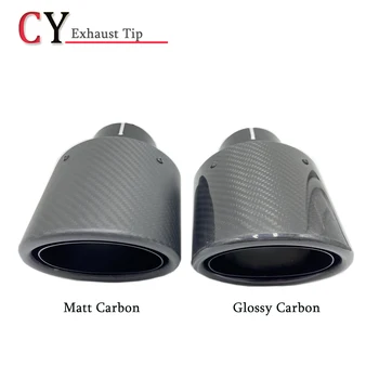 1 Piece Black Oval Slanted Glossy/Matt Carbon Fiber Exhaust tip exhaust muffler pipe for BM-W Benz Honda car styling
1 Piece Black Oval Slanted Glossy/Matt Carbon Fiber Exhaust tip exhaust muffler pipe for BM-W Benz Honda car styling