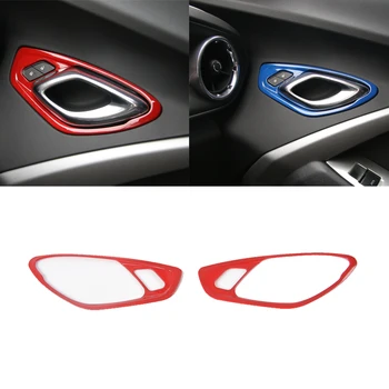 Door Inner Grab Handle Decoration Cover Sticker for Chevrolet Camaro 2017 2018 2019 2020 ABS Chrome Car Interior Accessories 
Door Inner Grab Handle Decoration Cover Sticker for Chevrolet Camaro 2017 2018 2019 2020 ABS Chrome Car Interior Accessories