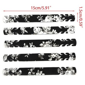 5Pcs Floral Mask Strap Extender Holder Faux Leather Adjustable Ear Protector
5Pcs Floral Mask Strap Extender Holder Faux Leather Adjustable Ear Protector