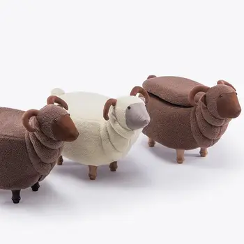 Goat cartoon animal short shoe bench sofa bench change shoe bench foyer storage storage footstool
Goat cartoon animal short shoe bench sofa bench change shoe bench foyer storage storage footstool