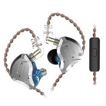 KZ ZS10 Pro Earbuds 4BA+1DD Hybrid 10 Drivers Metal Headset HiFi Bass In-Ear Headphones Sport Noise Cancelling Earphones no mic
KZ ZS10 Pro Earbuds 4BA+1DD Hybrid 10 Drivers Metal Headset HiFi Bass In-Ear Headphones Sport Noise Cancelling Earphones no mic
