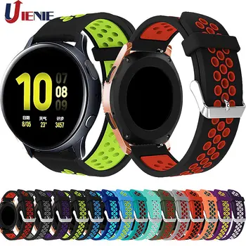 20mm Silicone Watchband Strap for Samsung Galaxy Watch Active 2 40mm 44mm Watch Bracelet Wristband for Gear S2/Galaxy 42mm 
20mm Silicone Watchband Strap for Samsung Galaxy Watch Active 2 40mm 44mm Watch Bracelet Wristband for Gear S2/Galaxy 42mm