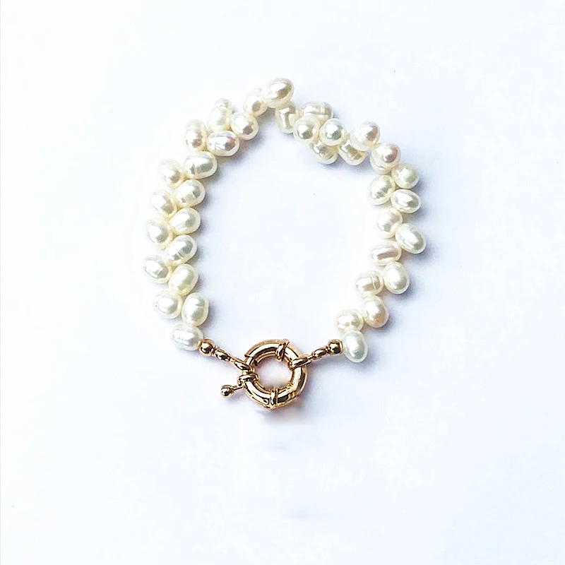 2020 Delicate real freshwater pearl Bracelet handmade Fashion Good Quality Pearl Luxury bangle for women charm gifts Jewelry
2020 Delicate real freshwater pearl Bracelet handmade Fashion Good Quality Pearl Luxury bangle for women charm gifts Jewelry