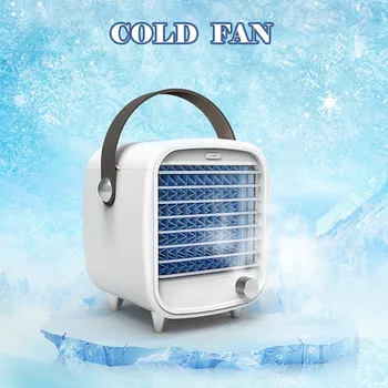Portable Multi-function Mini Fan Summer Cool Refreshing LED Air Conditioner Small USB Desktop Cooling Fan Built-in Ice Box 
Portable Multi-function Mini Fan Summer Cool Refreshing LED Air Conditioner Small USB Desktop Cooling Fan Built-in Ice Box