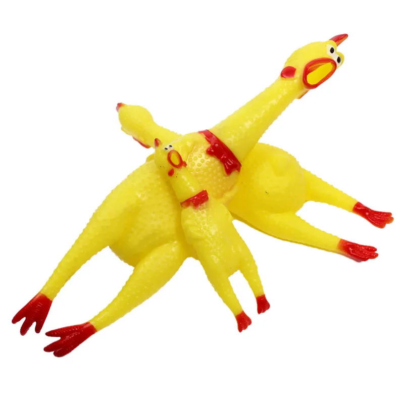 30cm 17cm 41cm Screaming Chicken Squeeze Sound Toy Pets Product Dog s Shrilling Decompression Tool Funny Gadgets
30cm 17cm 41cm Screaming Chicken Squeeze Sound Toy Pets Product Dog s Shrilling Decompression Tool Funny Gadgets
