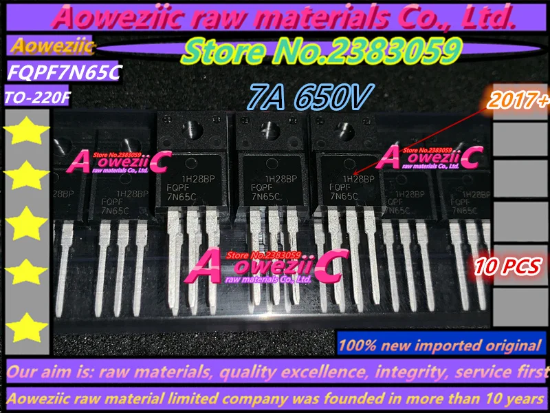 Aoweziic 2017+ 100% new imported original FQPF7N65C 7N65C MDF10N65BTH MDF10N65B MDF11N65BTH MDF11N65B TO-220F transistor
Aoweziic 2017+ 100% new imported original FQPF7N65C 7N65C MDF10N65BTH MDF10N65B MDF11N65BTH MDF11N65B TO-220F transistor