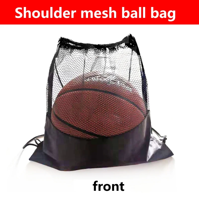 Portable Basketball Cover Mesh Bag Football Soccer Storage Backpack Outdoor Rustproof Volleyball Ball Storage Bag D14 21
Portable Basketball Cover Mesh Bag Football Soccer Storage Backpack Outdoor Rustproof Volleyball Ball Storage Bag D14 21