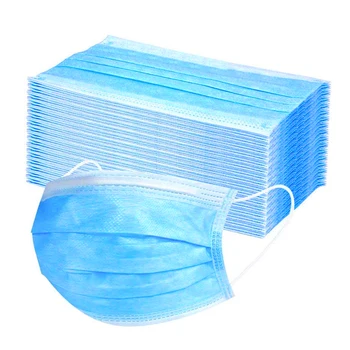 100PCS/Lot Disposable Masks 3 layer Non-woven Anti-Particle Anti-droplet Anti-pollen Dustproof Breathable Face Mouth Mask
100PCS/Lot Disposable Masks 3 layer Non-woven Anti-Particle Anti-droplet Anti-pollen Dustproof Breathable Face Mouth Mask