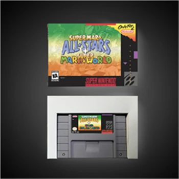 Super Marioed All Stars + Super Marioed World - RPG Game Card Battery Save US Version Retail Box
Super Marioed All Stars + Super Marioed World - RPG Game Card Battery Save US Version Retail Box