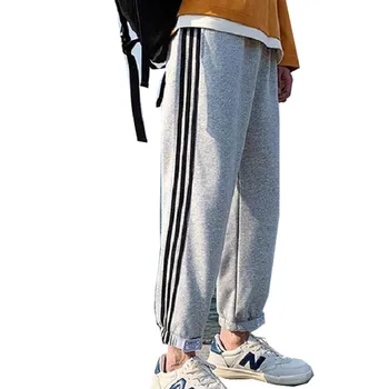 2020 new Casual Sports Pants Men with Pockets Loose Fitness Running Trousers Side Stripes Summer Workout Sweatpants Pants
2020 new Casual Sports Pants Men with Pockets Loose Fitness Running Trousers Side Stripes Summer Workout Sweatpants Pants