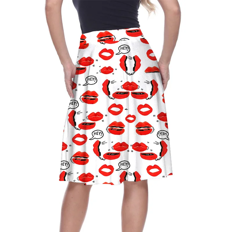 Spring and autumn new fashion women's high waist pleated printed half-length stretch skirt casual banquet skirt
Spring and autumn new fashion women's high waist pleated printed half-length stretch skirt casual banquet skirt