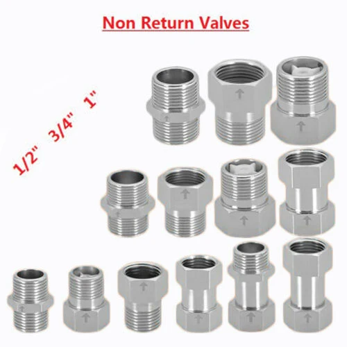 Односторонние обратные клапаны Bsp латунный обратный клапан с резьбой 1/2 3/4 1 дюйм