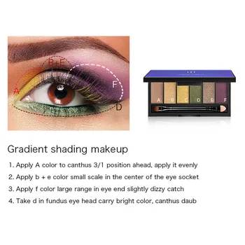 Exquisite Matte Eye Shadow Box 6 Color Makeup Earth Color Eyeshadow Beginner High Gloss Eyeshadow
Exquisite Matte Eye Shadow Box 6 Color Makeup Earth Color Eyeshadow Beginner High Gloss Eyeshadow