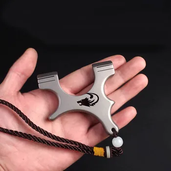 Tc21 Mini Portable Titanium Alloy Slingshot Flat Rubber Band Slingshot Handmade High Precision Sling Shot Hunting Catapult
Tc21 Mini Portable Titanium Alloy Slingshot Flat Rubber Band Slingshot Handmade High Precision Sling Shot Hunting Catapult