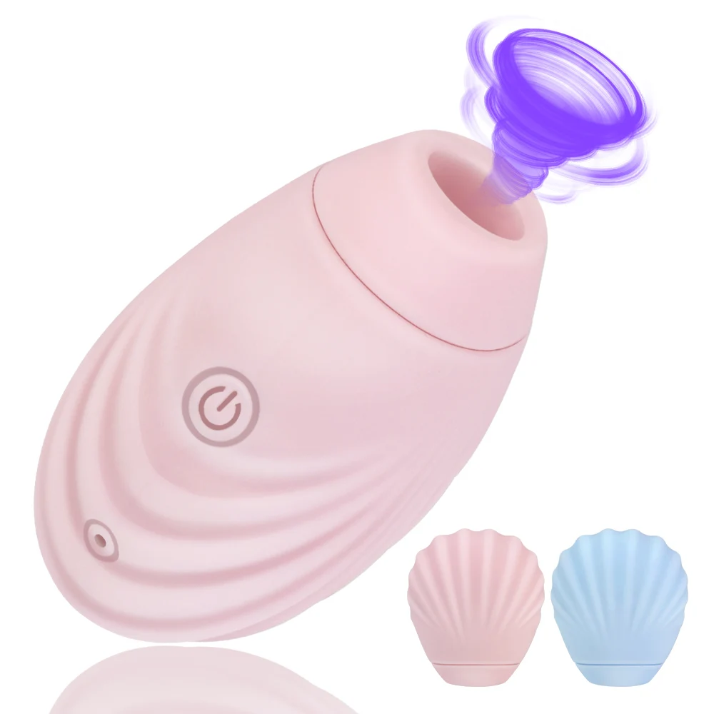 

Clitoral Sucking Vibrator Mini Shell Nipple Stimulation Massager Flexible Sex Toys for Women 7 Modes Vibration Oral Licking