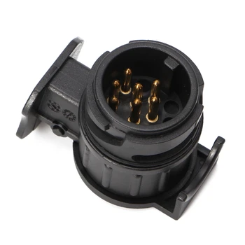 1 Pc Auto Car Waterproof 13 To 7 Pin Plug Trailer Caravan Electric Adapter Socket Connector
1 Pc Auto Car Waterproof 13 To 7 Pin Plug Trailer Caravan Electric Adapter Socket Connector