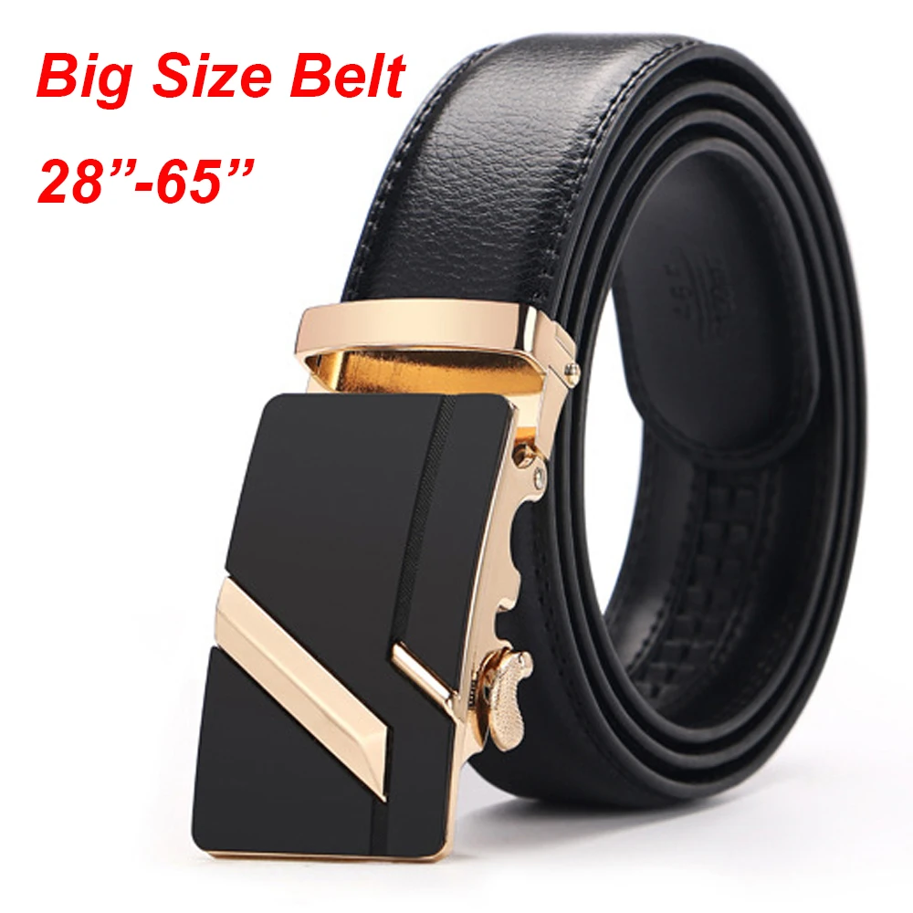 Fashion Classic Men Leather Belt Automatic Buckle Ratchet Waist Strap Black Dress Belt Big Size 28"- 62" Z45
Fashion Classic Men Leather Belt Automatic Buckle Ratchet Waist Strap Black Dress Belt Big Size 28"- 62" Z45