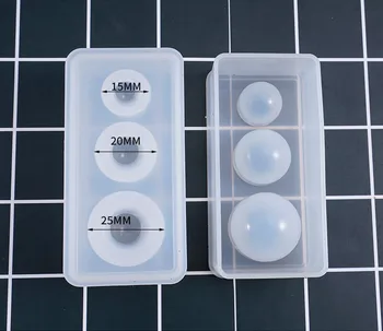 New Crystal Drop Gel Sphere Silicone Mold Star Ball Mold 25 20 15mm multi-size Jewelry Resin Mold Geometry Coaster Bookmark
New Crystal Drop Gel Sphere Silicone Mold Star Ball Mold 25 20 15mm multi-size Jewelry Resin Mold Geometry Coaster Bookmark