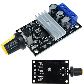 DC 6V 12V 24V 28V 3A PWM Motor Speed Controller Board 80W Regulator Adjustable Variable Speed Control With Potentiometer Switch
DC 6V 12V 24V 28V 3A PWM Motor Speed Controller Board 80W Regulator Adjustable Variable Speed Control With Potentiometer Switch