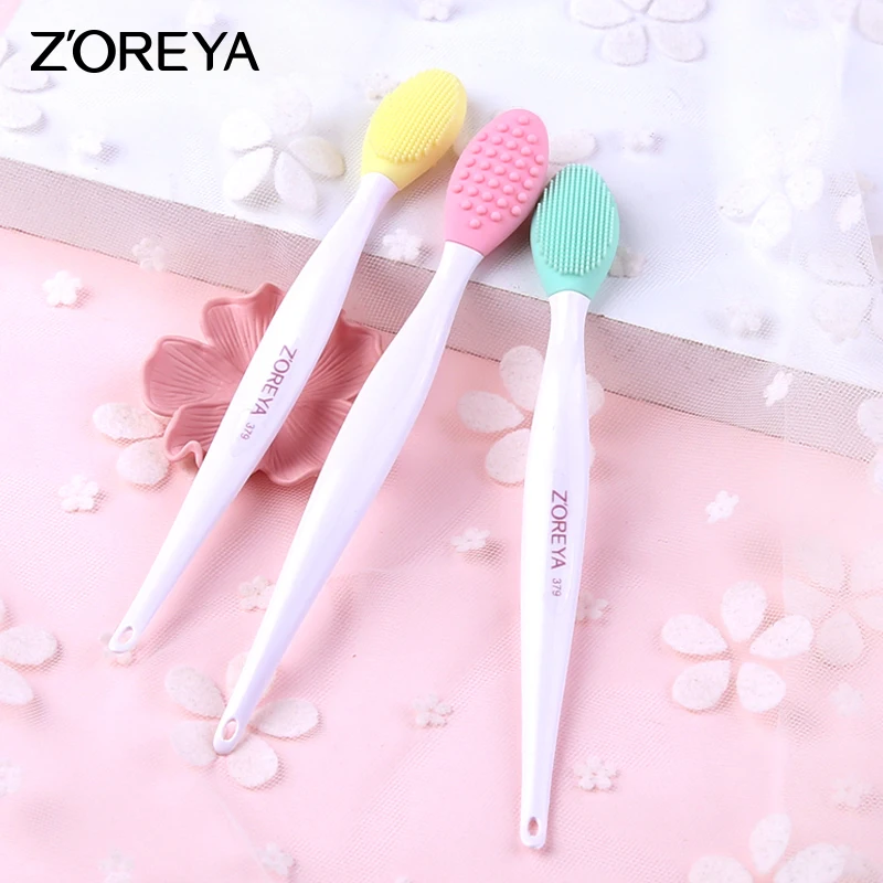 ZOREYA Silicone Wash Nose Brushes Facial Deep Cleansing Make Up Brush Massage Pore Cleanser Face Beauty Skin Care Tool Wholesale
ZOREYA Silicone Wash Nose Brushes Facial Deep Cleansing Make Up Brush Massage Pore Cleanser Face Beauty Skin Care Tool Wholesale
