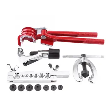 11pc multifunctional hand Tool set Pipe Flaring Kit Brake Fuel Tube Repair Flare Kit With Cutter Bending Tool Set Repair Tool