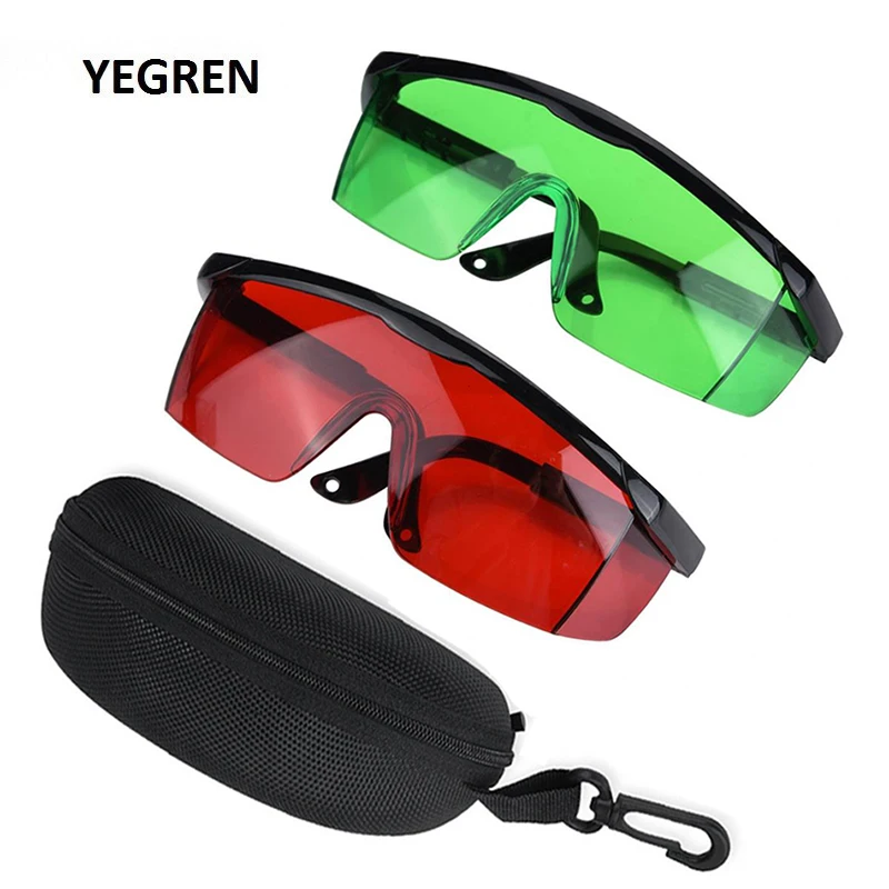 Enhancement Laser Protection Eyeglass Green Red Light Laser Visible Goggle Glass with Box Leg Adjustable Laser Level Accessorie
Enhancement Laser Protection Eyeglass Green Red Light Laser Visible Goggle Glass with Box Leg Adjustable Laser Level Accessorie