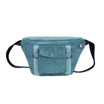 

sac femme heuptasje voor vrouwen money belt bolsa hip hop heup tasje bumbag women corduroy waist chest bag men kids fanny pack