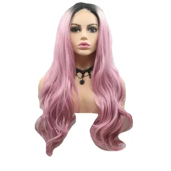 Sylvia Synthetic Lace Front Wigs Pink Ombre Wig Long Body Wave Heat Resistant Fiber for Women Natural Looking Cosplay&Party Wig
Sylvia Synthetic Lace Front Wigs Pink Ombre Wig Long Body Wave Heat Resistant Fiber for Women Natural Looking Cosplay&Party Wig