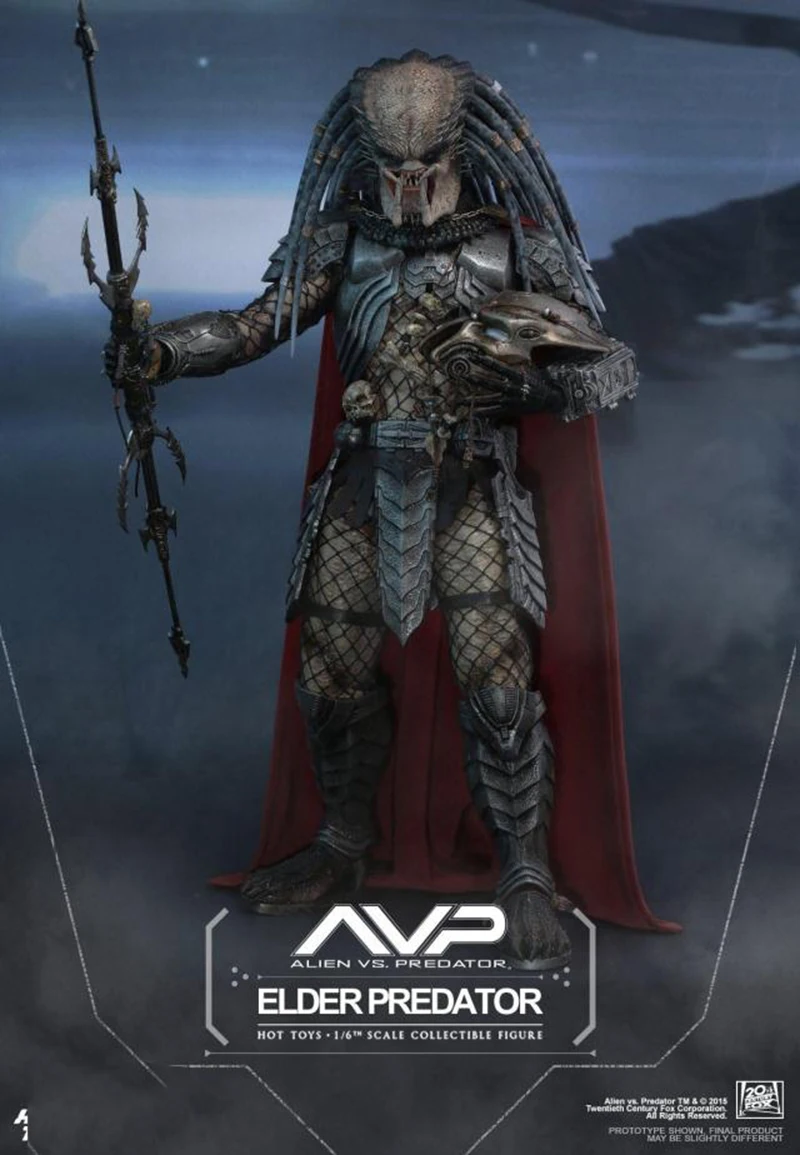 Hot Toys MMS325 AVP 1/6th scale Elder Predator Collectible Figure Specification
Hot Toys MMS325 AVP 1/6th scale Elder Predator Collectible Figure Specification
