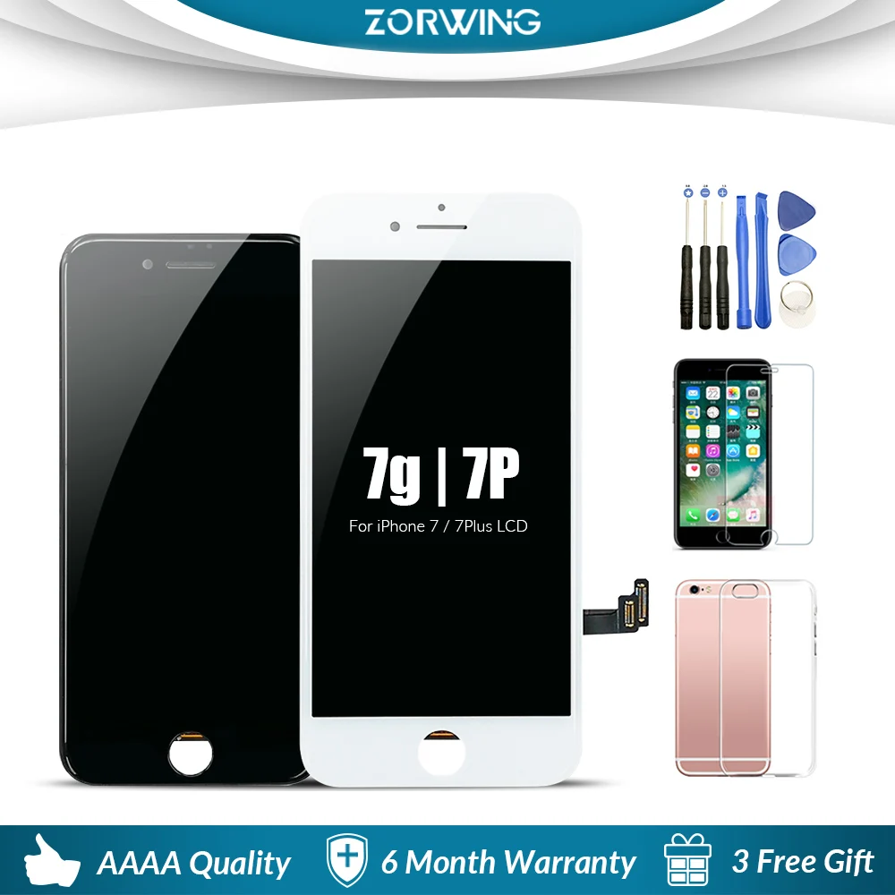 AAA Quality 4.7 5.5 inch LCD Screen For iPhone 7 8 Plus LCD Display Touch Screen Replacement For iPhone 8 8plus LCD Pantalla
AAA Quality 4.7 5.5 inch LCD Screen For iPhone 7 8 Plus LCD Display Touch Screen Replacement For iPhone 8 8plus LCD Pantalla