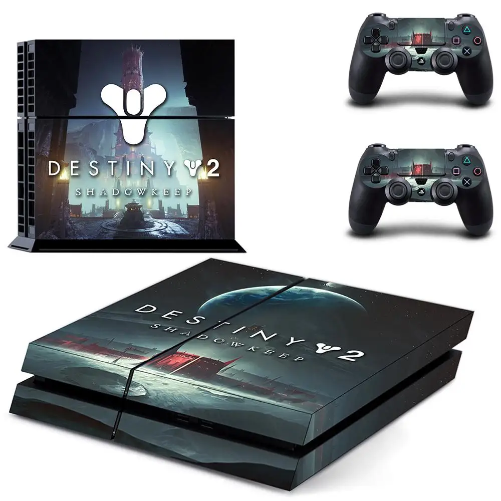 Destiny 2 Shadowkeep PS4 Stickers Play station 4 Skin Sticker Decals Cover For PlayStation Console and Controller Skins | Электроника