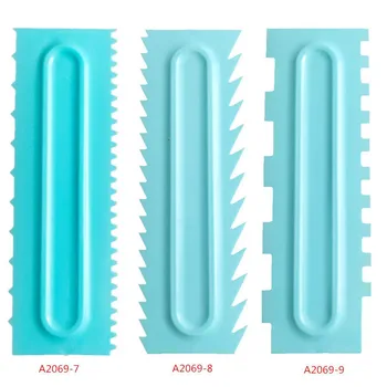 Cake Decorating Comb Fondant Spatulas Cream Smoother Pastry Icing Plastic Baking Accessories Food Grade Cake Scraper 1Pcs
Cake Decorating Comb Fondant Spatulas Cream Smoother Pastry Icing Plastic Baking Accessories Food Grade Cake Scraper 1Pcs