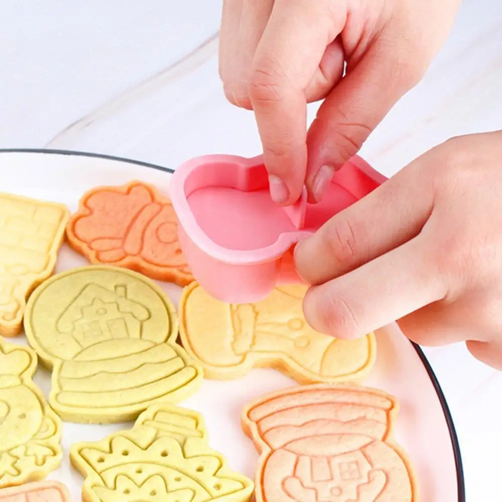 6Pcs/set Christmas Cartoon Shape Cookie Fondant Cutter Tree Cooking Christmas Decorating Tools Baking DIY Molds Cookie F1A4
6Pcs/set Christmas Cartoon Shape Cookie Fondant Cutter Tree Cooking Christmas Decorating Tools Baking DIY Molds Cookie F1A4