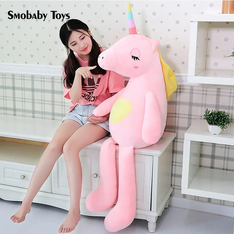 60~140cm Soft Plush Stuffed Unicorns Giant Unicorn Plush Doll Accompany Baby Sleeping Doll Pegasus Toy For Kid Christmas Gift
60~140cm Soft Plush Stuffed Unicorns Giant Unicorn Plush Doll Accompany Baby Sleeping Doll Pegasus Toy For Kid Christmas Gift