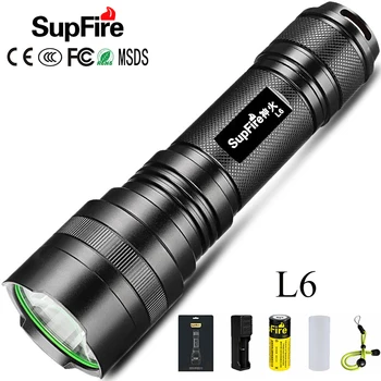 Most Powerful LED Flashlight EDC Torch L6 SST40 Tactical Flash Light 26650 Rechargeable Linterna LED 3000lm Lanterna Hand Light
Most Powerful LED Flashlight EDC Torch L6 SST40 Tactical Flash Light 26650 Rechargeable Linterna LED 3000lm Lanterna Hand Light