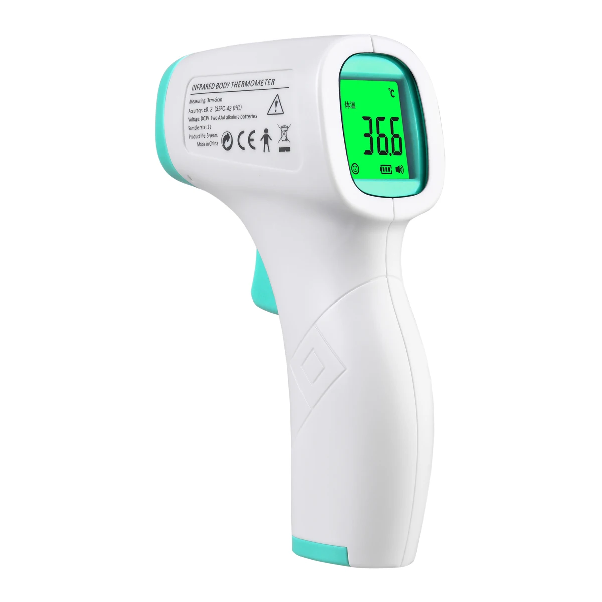 Ready Stock Digital Infrared Thermometer Body Temperature for Adult Kids Forehead Non-contact Body Thermometer Baby Care
Ready Stock Digital Infrared Thermometer Body Temperature for Adult Kids Forehead Non-contact Body Thermometer Baby Care