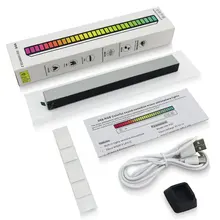 Sound Control Light D08 Dazzle Magic Light 32 RGB Voice Controlled Music Atmosphere Light Music Visualization
Sound Control Light D08 Dazzle Magic Light 32 RGB Voice Controlled Music Atmosphere Light Music Visualization