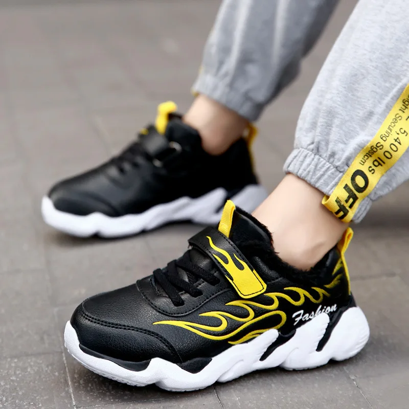 BOY'S Shoes 2019 New Style Winter CHILDREN'S Shoes Men's Big Boy Athletic Shoes plus Velvet Warm Large Cotton-padded Shoes BOY'S
BOY'S Shoes 2019 New Style Winter CHILDREN'S Shoes Men's Big Boy Athletic Shoes plus Velvet Warm Large Cotton-padded Shoes BOY'S