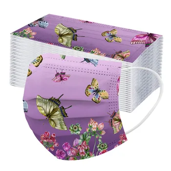 Mascarilla 3 Capas Adult Butterfly Pattern Disposable Face Mask 30pcs Non-wove Meltblown Face Mouth Cover Protective Mascarillas
Mascarilla 3 Capas Adult Butterfly Pattern Disposable Face Mask 30pcs Non-wove Meltblown Face Mouth Cover Protective Mascarillas