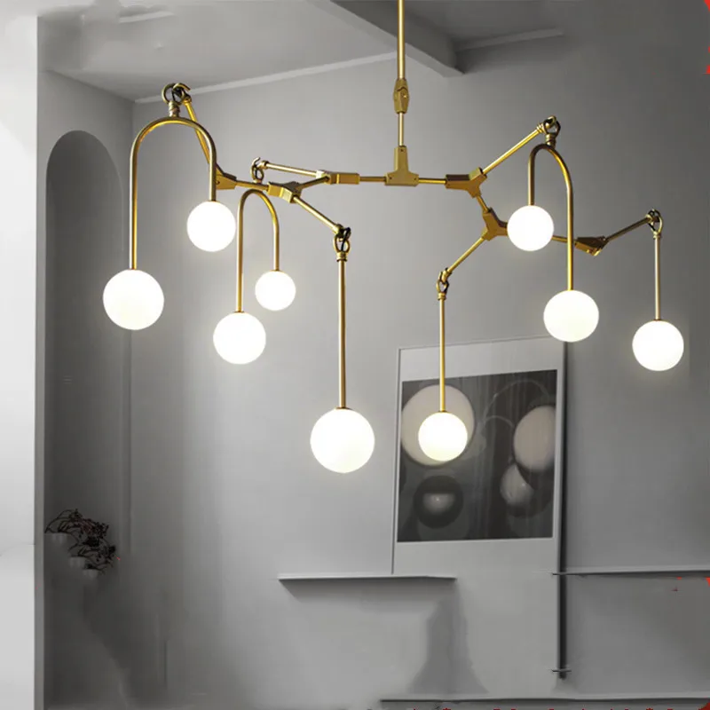 golden chandelier Kitchen Bar Dining room Led Salon spider chandelier molecule Glass Ball Tree Branch Chandelier lamp Fixtures
golden chandelier Kitchen Bar Dining room Led Salon spider chandelier molecule Glass Ball Tree Branch Chandelier lamp Fixtures