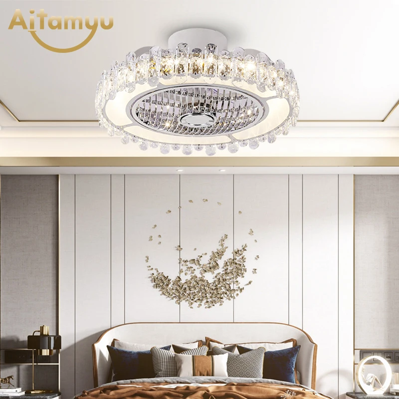 Smart Ceiling Fan with Remote Control Ceiling Fan Light Living Room Lamp Integrated LED Fan Light Modern Decoration Luminaire
Smart Ceiling Fan with Remote Control Ceiling Fan Light Living Room Lamp Integrated LED Fan Light Modern Decoration Luminaire