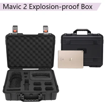 Explosion-proof Box Shockproof Waterproof dji Smart Controller Portable Storage Bag Case for DJI Mavic 2 Zoom Accessories
Explosion-proof Box Shockproof Waterproof dji Smart Controller Portable Storage Bag Case for DJI Mavic 2 Zoom Accessories