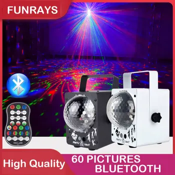 RGB Bluetooth Music Stage Light 60 Patterns Laser Projector Sound Activated Disco Ball Party Lighting Effect KTV Wedding
RGB Bluetooth Music Stage Light 60 Patterns Laser Projector Sound Activated Disco Ball Party Lighting Effect KTV Wedding