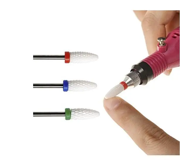 3/32''Bullet Ceramic Nail Drill Bit Rotate Burr Milling Cutter For Manicure Pedicur Tools Electric Nail Drill Accessories 5Sizes
3/32''Bullet Ceramic Nail Drill Bit Rotate Burr Milling Cutter For Manicure Pedicur Tools Electric Nail Drill Accessories 5Sizes