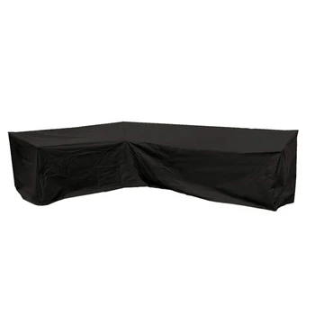 L Shape Cover, Patio Sofa Furniture Couch Cover with Waterproof and Dustproof for Moving or Sunscreen (Black)
L Shape Cover, Patio Sofa Furniture Couch Cover with Waterproof and Dustproof for Moving or Sunscreen (Black)