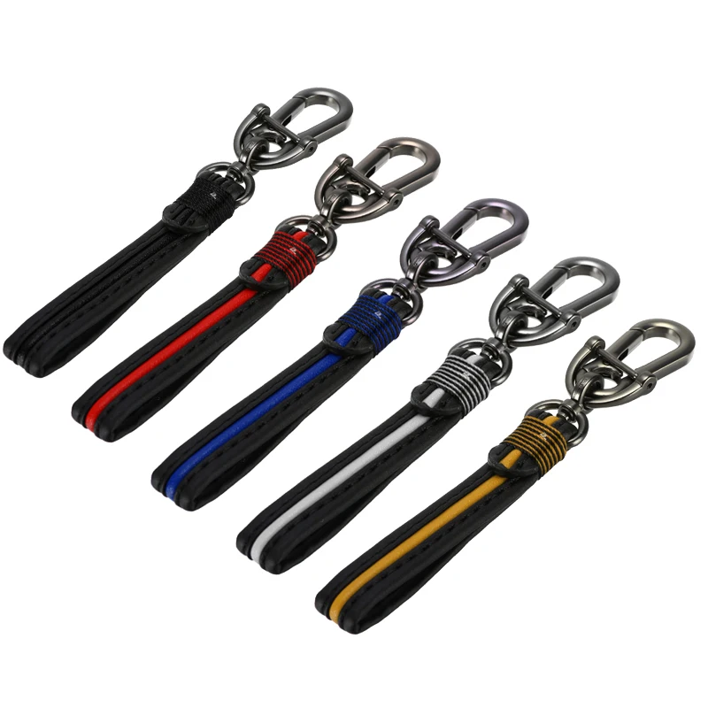 Leather Braided Woven Rope Keychain брелок для ключей Metal Car Keyring Purse Bag Pendant Key Chain Men Women llaveros карабин
Leather Braided Woven Rope Keychain брелок для ключей Metal Car Keyring Purse Bag Pendant Key Chain Men Women llaveros карабин